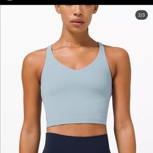 Lulu lemon align tank perfect condition!! light blue! lightly used!